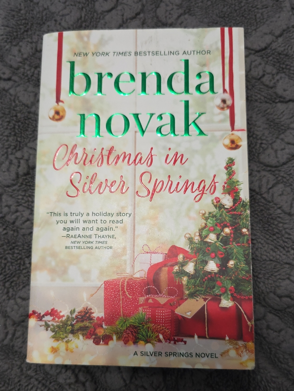 Christmas in Silver Springs - Red & Green Holiday Hardcover